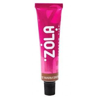 Фарба для брів Zola 02 Warm Brown 15 мл