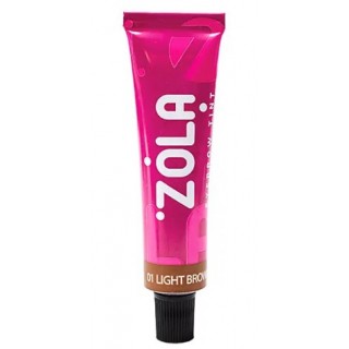 Фарба для брів Zola 01 Light Brown 15 мл
