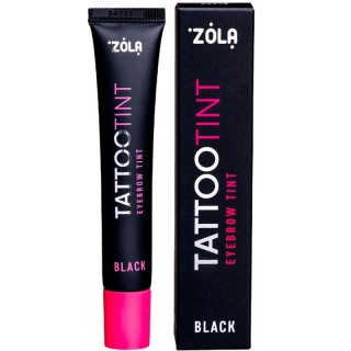 Фарба для брів і вій Zola Tattoo Tint Black 15 мл