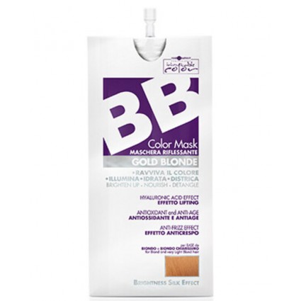 Маска для тонування волосся Hair Company Professional Inimitable BB Color Золото 25 г