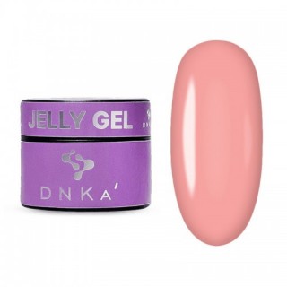 Гель для нарощування та моделювання DNKa Jelly Gel 0004 Mania бежевий 15 мл