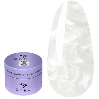 Гель для моделювання нігтів DNKa Builder Gel Pearl 0024 молочний з перламутром 30 мл