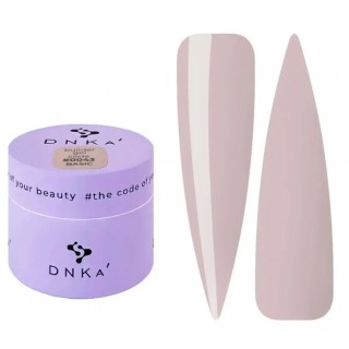 Гель для моделювання нігтів DNKa Builder Gel NEW FORMULA Basic 0043 нюдовий 15 мл