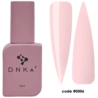 Гель для моделювання DNKa Fast Gel Muses 0006 Melpomene рожевий беж 12 мл