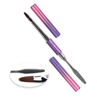 Пензель для акрил-гелю DNKa Polygel Brush