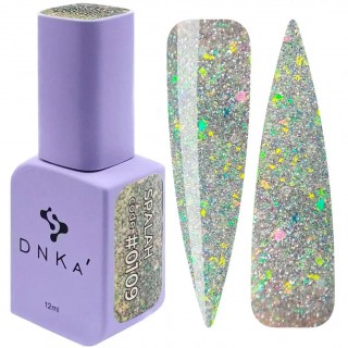 Гель-лак DNKa Color Spalah 0109 сіро-зелений з шимером 12 мл