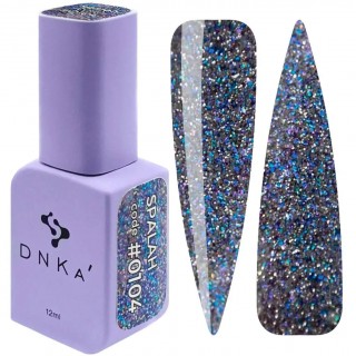 Гель-лак DNKa Color Spalah 0104 синій з шиммером 12 мл