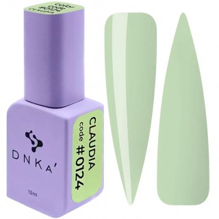 Гель-лак DNKa Polish Gel 0124 Claudia сіро-оливковий 12 мл