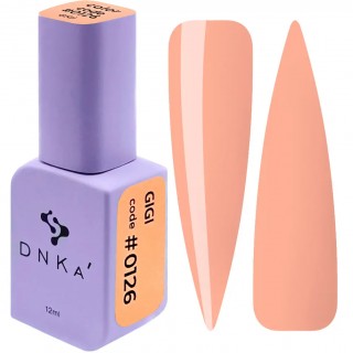 Гель-лак DNKa Polish Gel 0126 Gigi рожевий кемел 12 мл