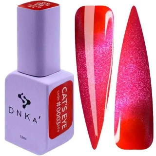 Гель-лак для нігтів DNKa Cat's Eye 80's 0003 12 мл