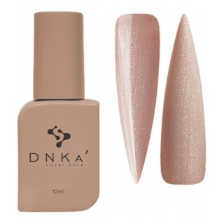 База камуфлююча DNKa Cover Base 0030 Luxurious коричнево-бежевий із срібним шиммером 12 мл