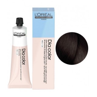 Безаміачний напівперманентний барвник L'Oreal Professionnel Dia Color 5.18 Світлий каштановий сандре мокка 60 мл