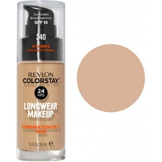 Тональна основа Revlon Colorstay Combination/Oily №240 (medium beige) 30 мл