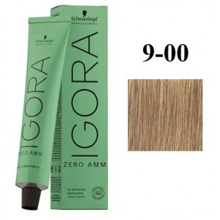 Стійка крем-фарба без аміаку Schwarzkopf Igora Zero Amm 9-00 Екстра світлий блондин натуральний 60 мл