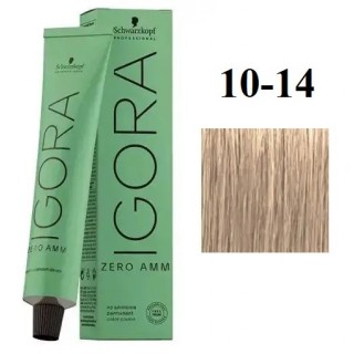 Стійка крем-фарба без аміаку Schwarzkopf Igora Zero Amm 10-14 Ультра блонд 60 мл