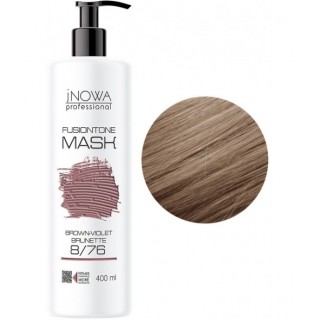 Тонуюча маска jNOWA Professional FusionTone Mask 8/76 Русий коричнево-фіолетовий 400 мл