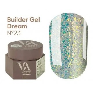 Гель для нігтів з блискітками Valeri Builder Gel Dream 23 15 мл