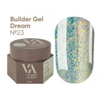 Гель для нігтів з блискітками Valeri Builder Gel Dream 23 30 мл