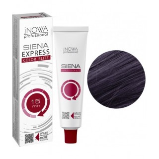 Безаміачна крем-фарба для волосся jNOWA Professional SIENA Express Color Blitz  М/6  60 мл