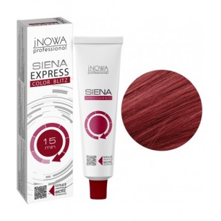 Безаміачна крем-фарба для волосся jNOWA Professional SIENA Express Color Blitz  М/4  60 мл
