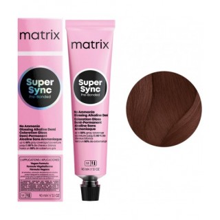Крем-фарба без вмісту аміаку Matrix Super Sync Pre Bonded 6М 90 мл