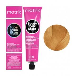 Фарба для волосся на лужній основі без аміаку Matrix Super Sync 8NNG Extra Світлий блондин натуральний золотистий 90 мл