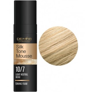 Тонуюча пінка DeMira Professional SilkTone Mousse 10/7 Світлий Натуральний Беж 120 мл