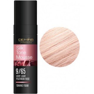 Тонуюча пінка DeMira Professional SilkTone Mousse 9/65 Дуже Світлий Платиновий Рожевий 120 мл