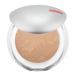 Компактна запечена пудра для обличчя Pupa Luminys Silky Baked Face Powder 05 Amber Light 9 г