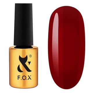 Гель-лак F.O.X Lipstick Collection Lost Cherry 008 червоно-вишневий 7 мл