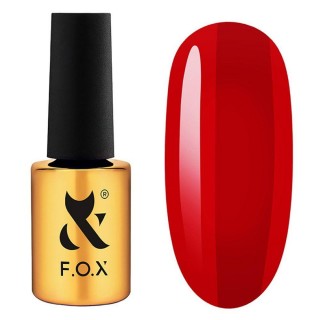 Гель-лак F.O.X Lipstick Collection Rouge Fever 005 карміново-червоний 7 мл