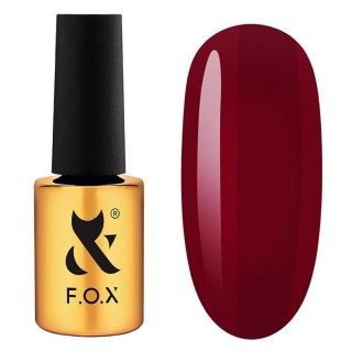 Гель-лак F.O.X Lipstick Collection Velvet Berry 009 ягідний 7 мл