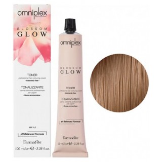 Безаміачна фарба для волосся Farmavita Omniplex Blossom Glow Toner 9.82 Дуже світлий блондин коричнево-перламутровий 100 мл