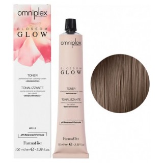 Безаміачна крем-фарба для волосся Farmavita Omniplex Blossom Glow Toner 7.8 Блондин кашемір 100 мл