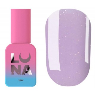 Рідкий гель для нарощування Luna Light Acrygel 28  бузковий з блискітками 13 мл