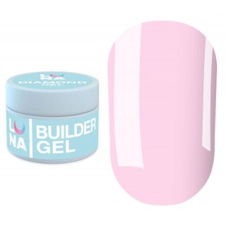Гель для нарощування Luna Premium Gel 19 світло-рожевий 15 мл
