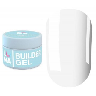 Гель для нарощування Luna Premium Gel 02 білий 30 мл