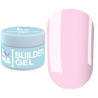 Гель для нарощування Luna Premium Gel 19 світло-рожевий 30 мл