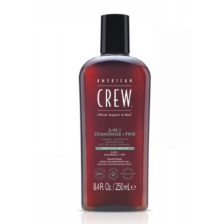 Шампунь (3 в 1) American Crew Shampoo Conditioner and Body Wash Chamomile Pine 250 мл
