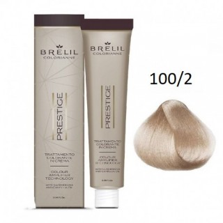 Фарба для волосся Brelil Colorianne Prestige 100/2 просвітлювач перлинна платина 100 мл