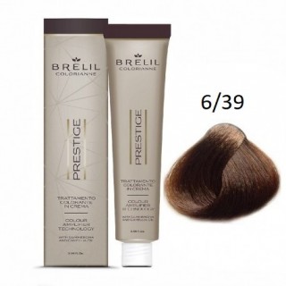 Фарба для волосся Brelil Colorianne Prestige 6/39 темний блонд савана 100 мл