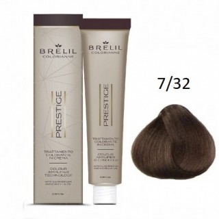 Фарба для волосся Brelil Colorianne Prestige 7/32 бежевий блонд 100 мл
