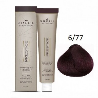 Фарба для волосся Brelil Colorianne Prestige 6/77 інтенсивно-фіолетовий темний блонд 100 мл