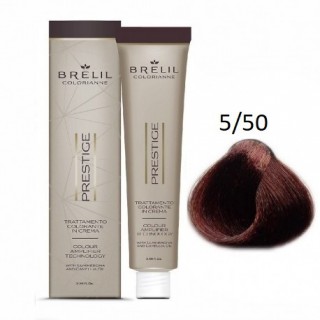 Фарба для волосся Brelil Colorianne Prestige 5/50 світлий шатен махагон 100 мл