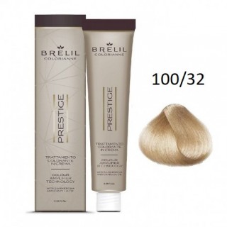 Фарба для волосся Brelil Colorianne Prestige 100/32 суперосвітлювач бежева платина 100 мл