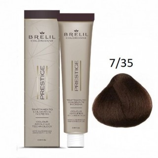 Фарба для волосся Brelil Colorianne Prestige 7/35 коричневий блонд 100 мл