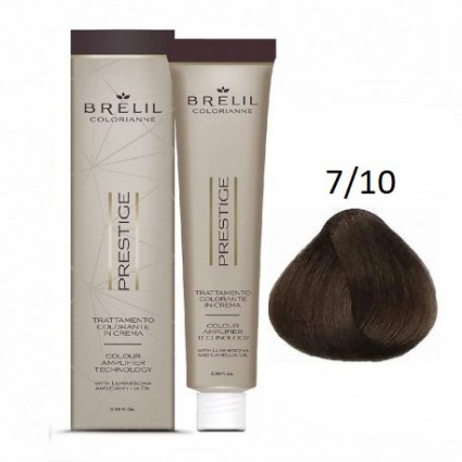 Фарба для волосся Brelil Colorianne Prestige 7/10 попелястий блонд 100 мл