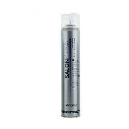 Лак для укладання волосся екстрасильної фіксації Brelil Salon Format Lacquer XX Extra Strong 500 мл