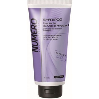 Шампунь для розгладження волосся з олією авокадо Brelil Numero Smoothing Shampoo 300 мл