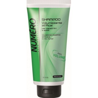 Шампунь для об'єму волосся з екстрактом асаї Brelil Numero Volumising Shampoo 300 мл